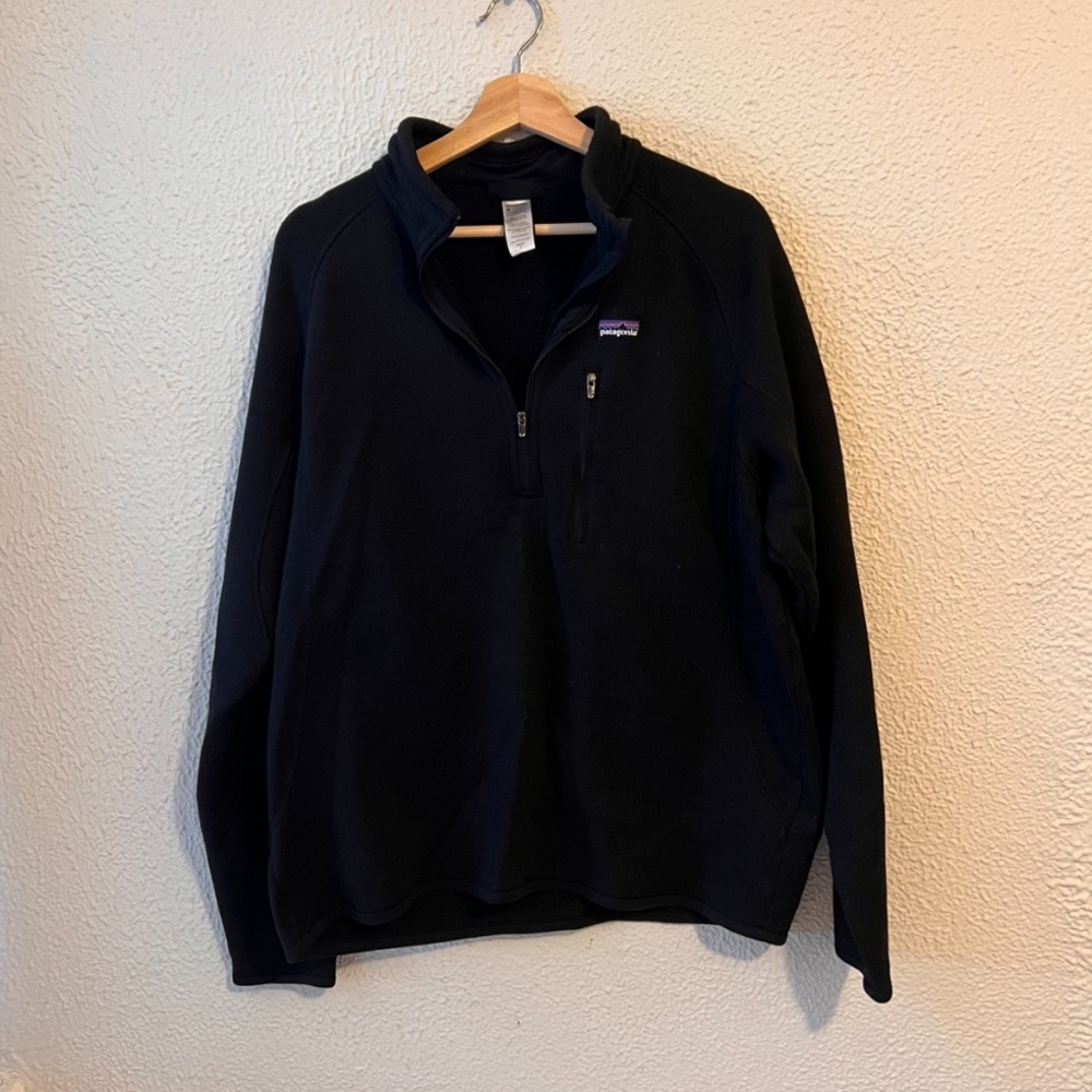 Patagonia Quarter Zip fleece sweater